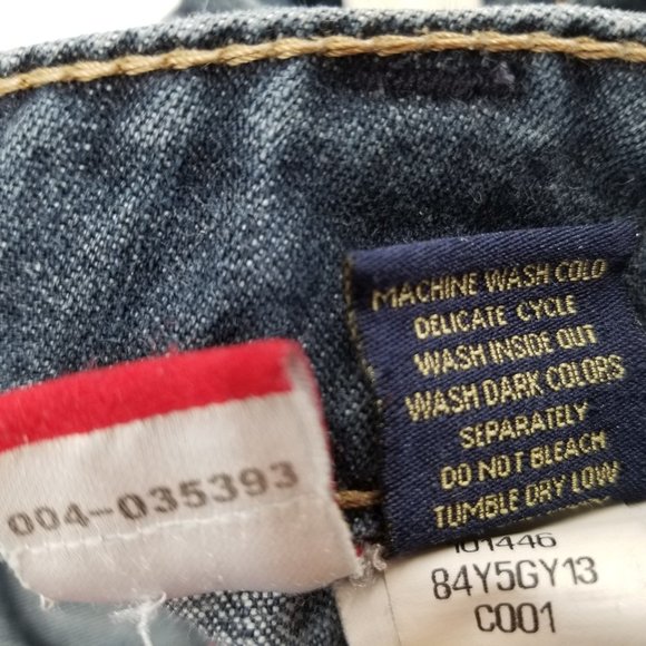 Marithe francois girbaud jeans Baggy Hip Hop Distressed Mens 34x30 - Picture 10 of 12